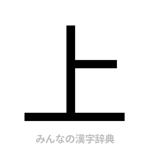 上（ゴシック体）