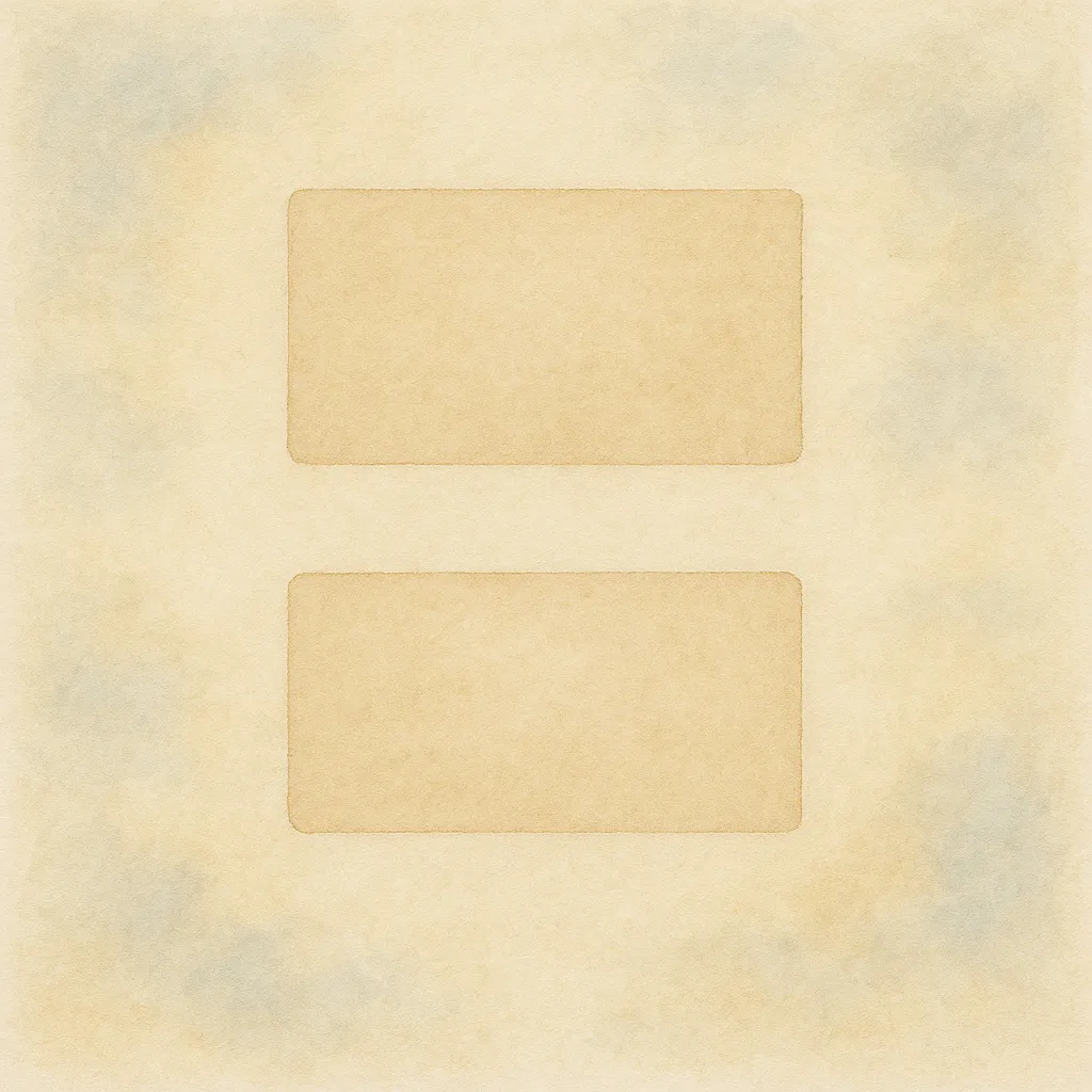 「且」のイラスト