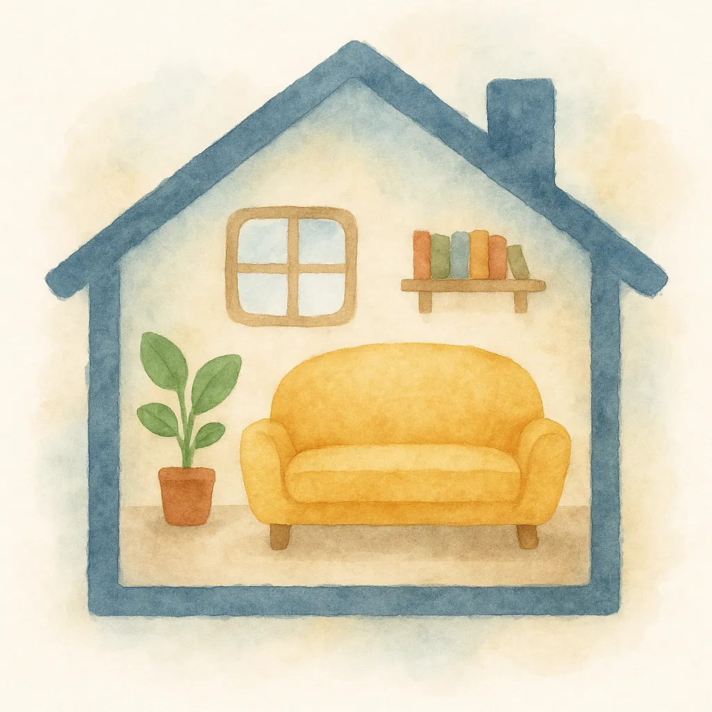 「中」のイラスト