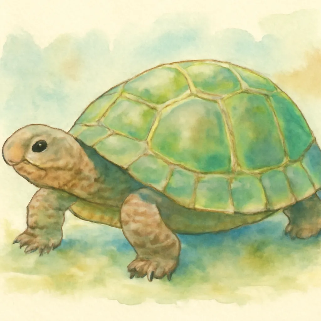 「亀」のイラスト