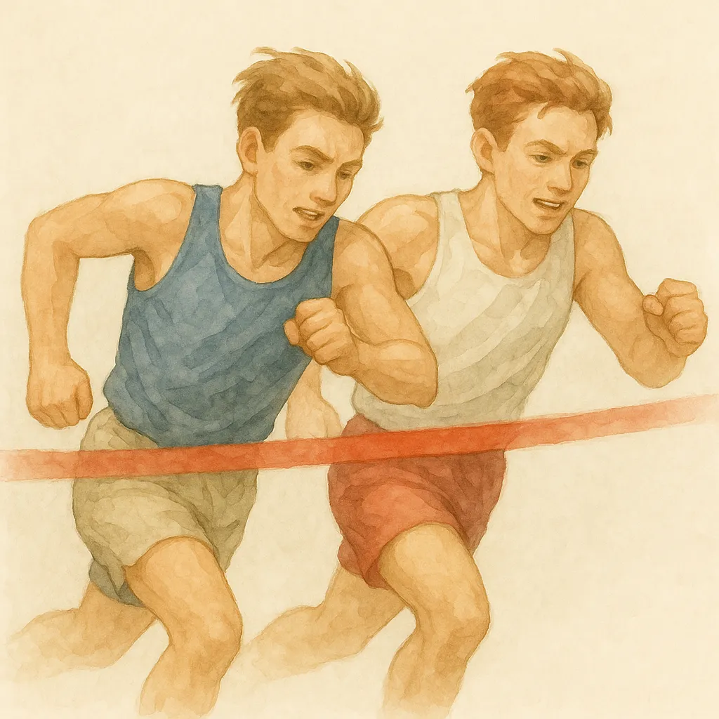 「争」のイラスト