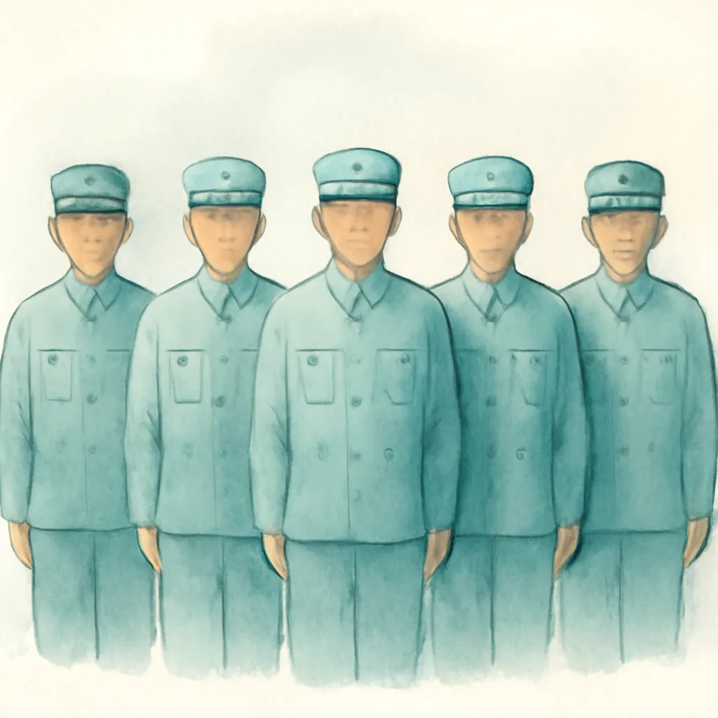 「伍」のイラスト