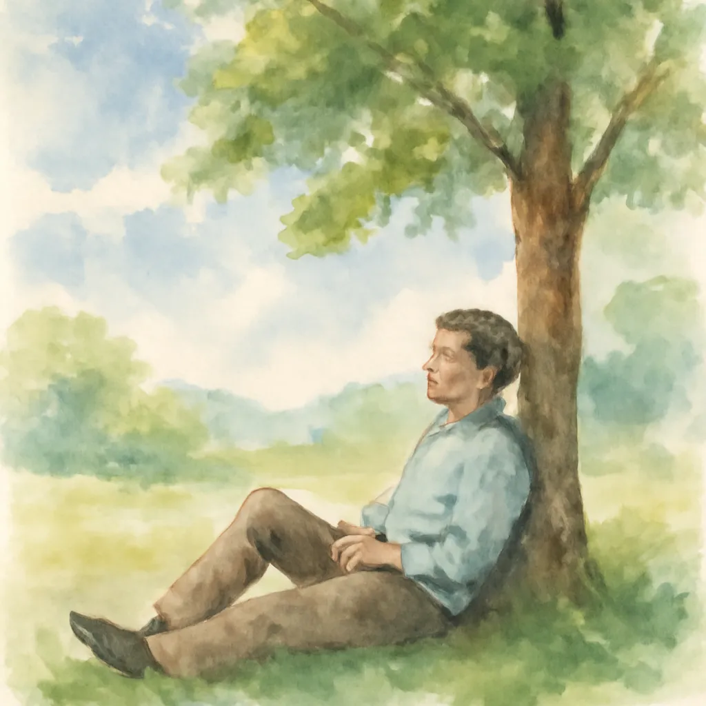 「休」のイラスト