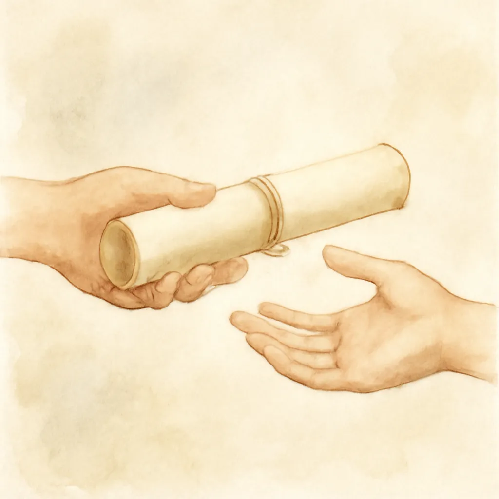 「伝」のイラスト