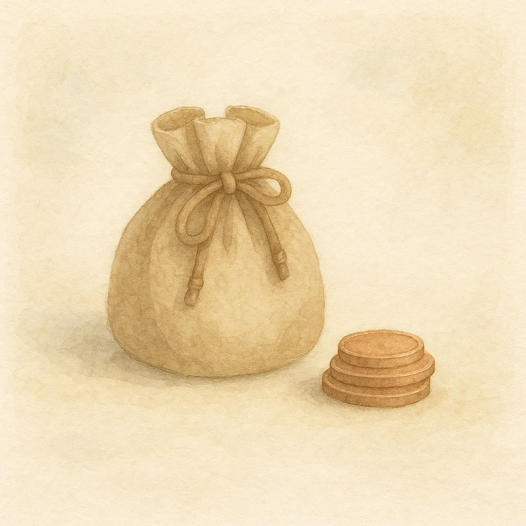 「倹」のイラスト