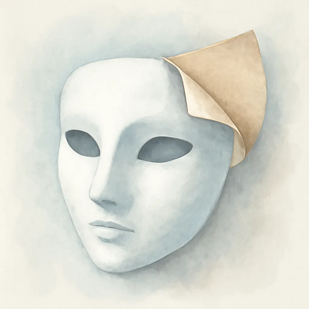 「偽」のイラスト