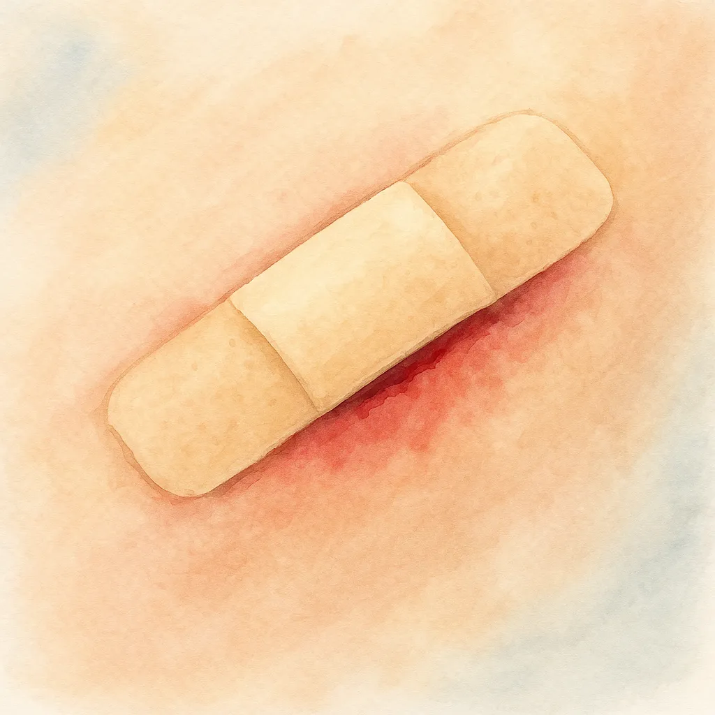 「傷」のイラスト