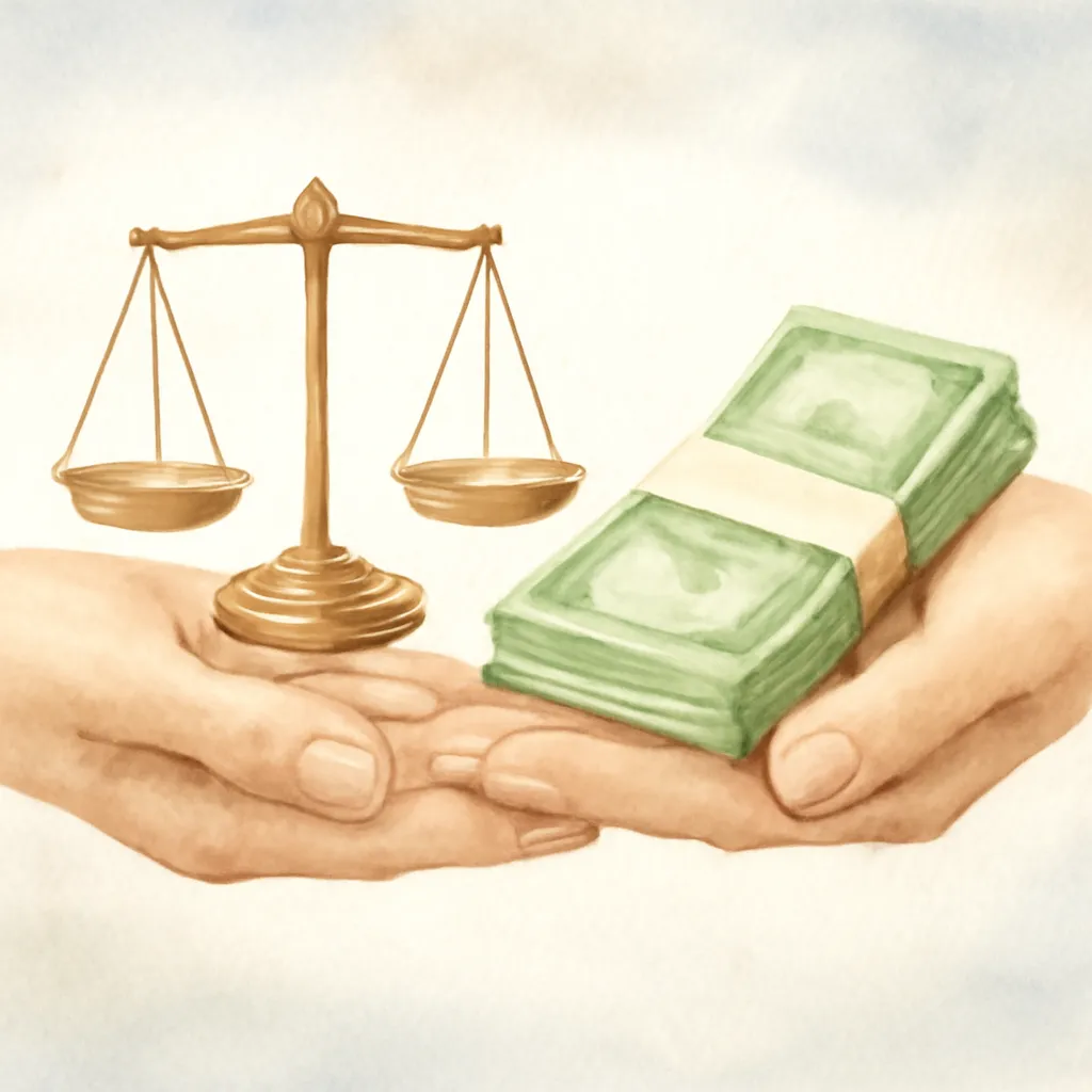 「償」のイラスト