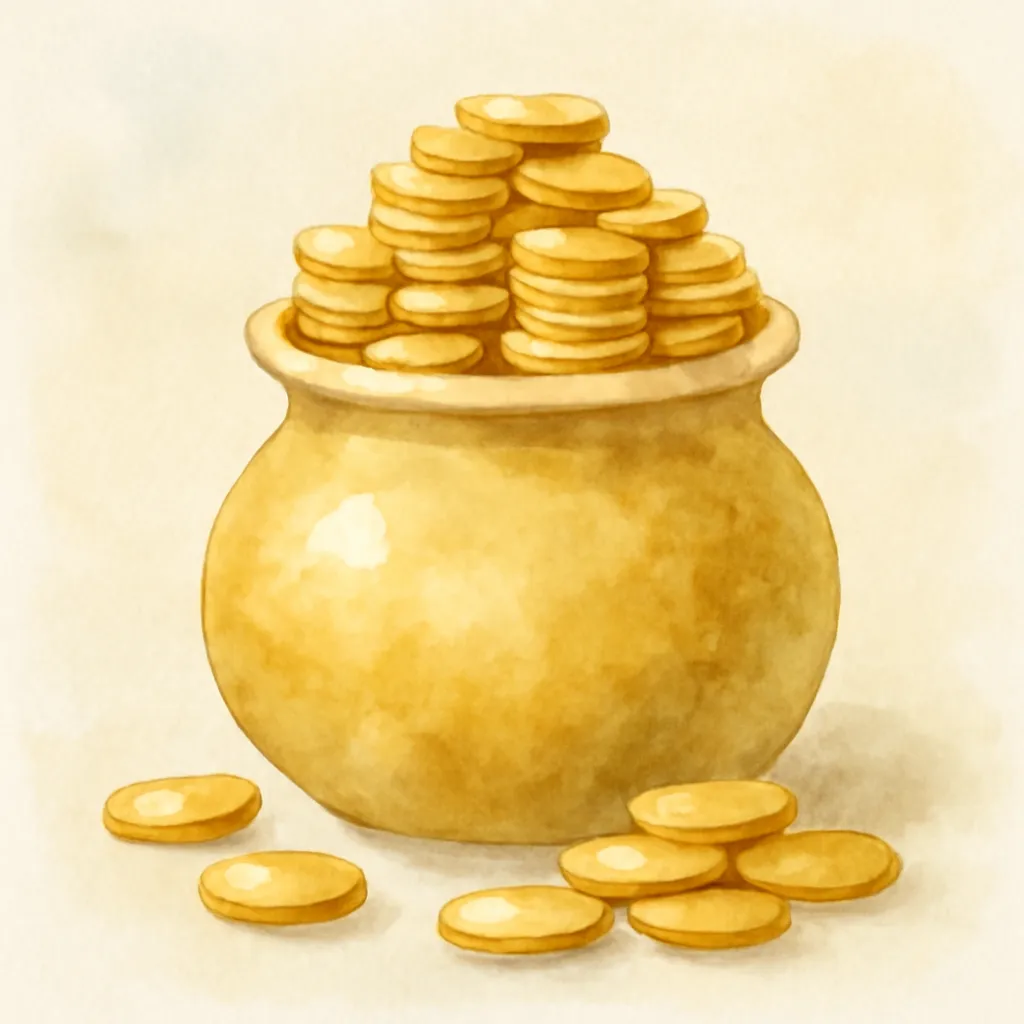 「冨」のイラスト