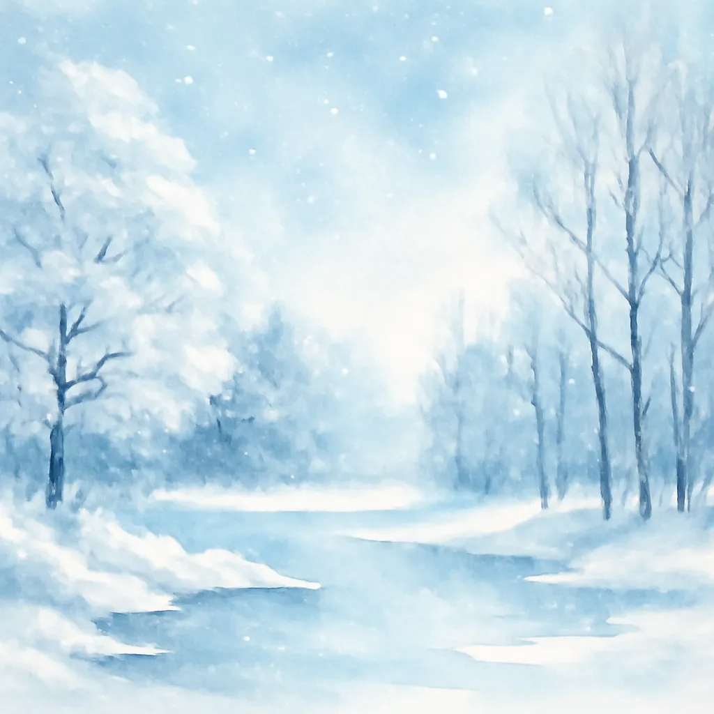 「冬」のイラスト