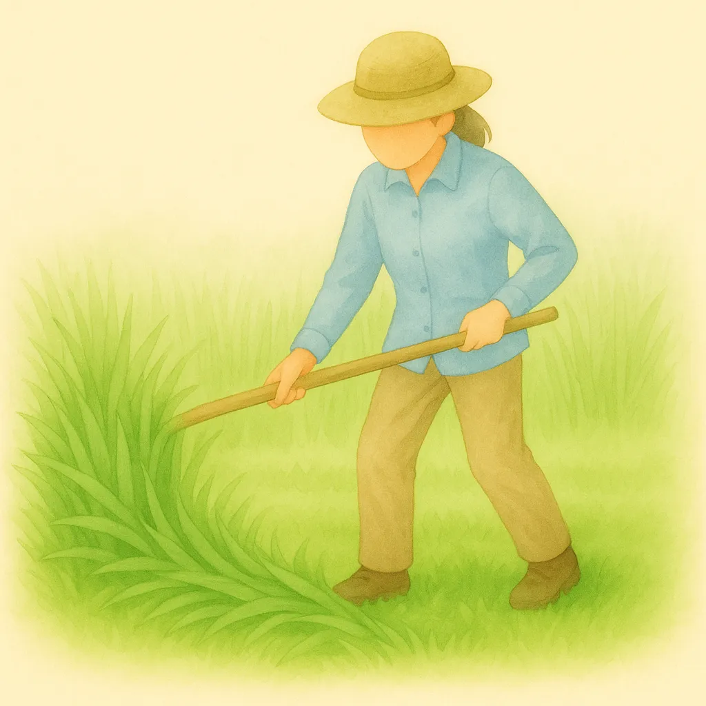 「刈」のイラスト