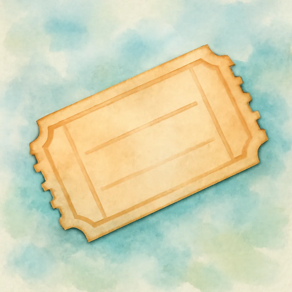 「券」のイラスト