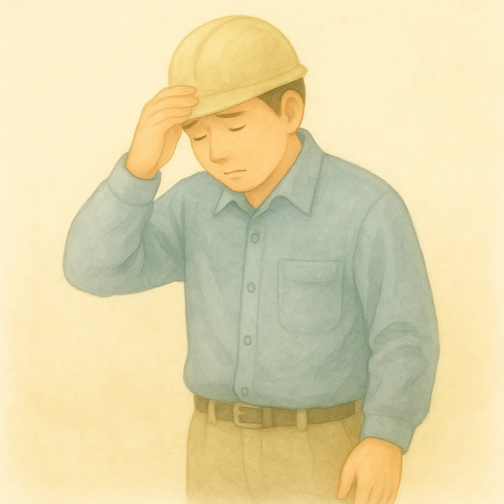 「勤」のイラスト