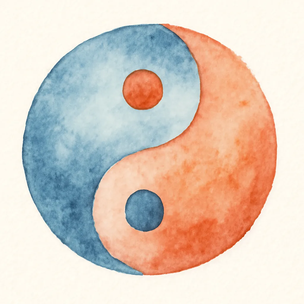 「半」のイラスト