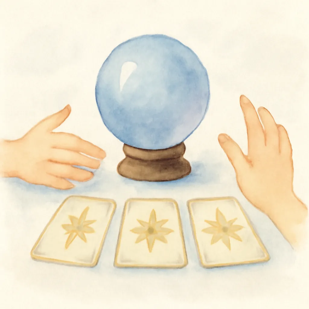 「占」のイラスト