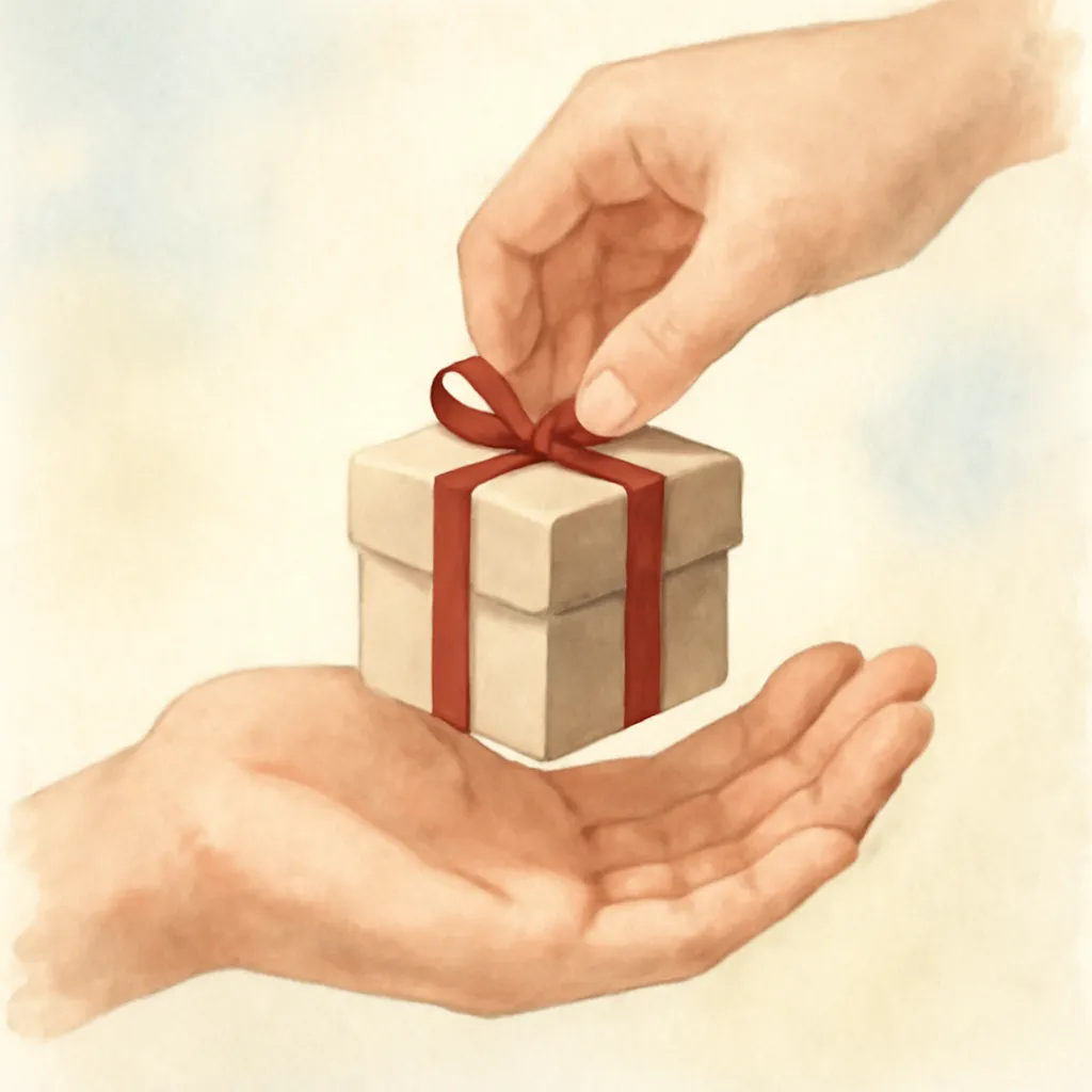 「受」のイラスト