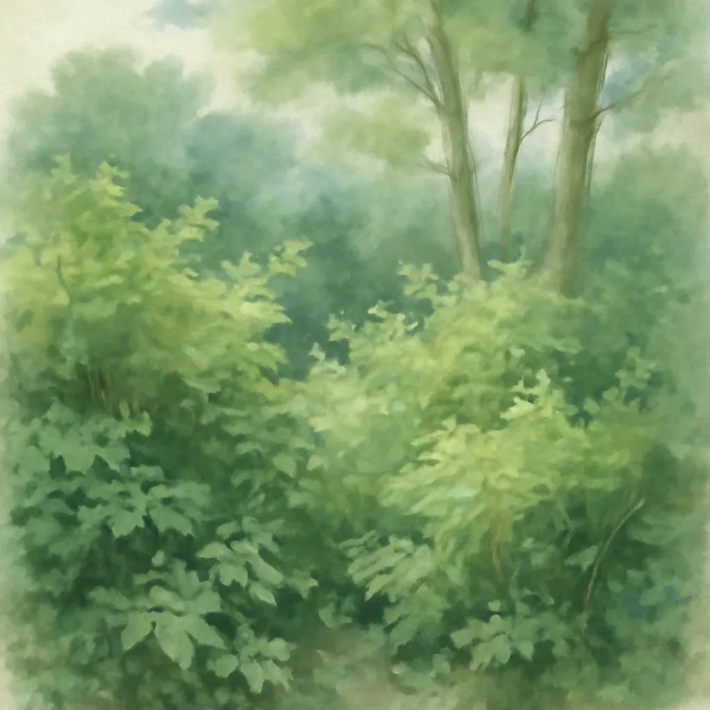 「叢」のイラスト