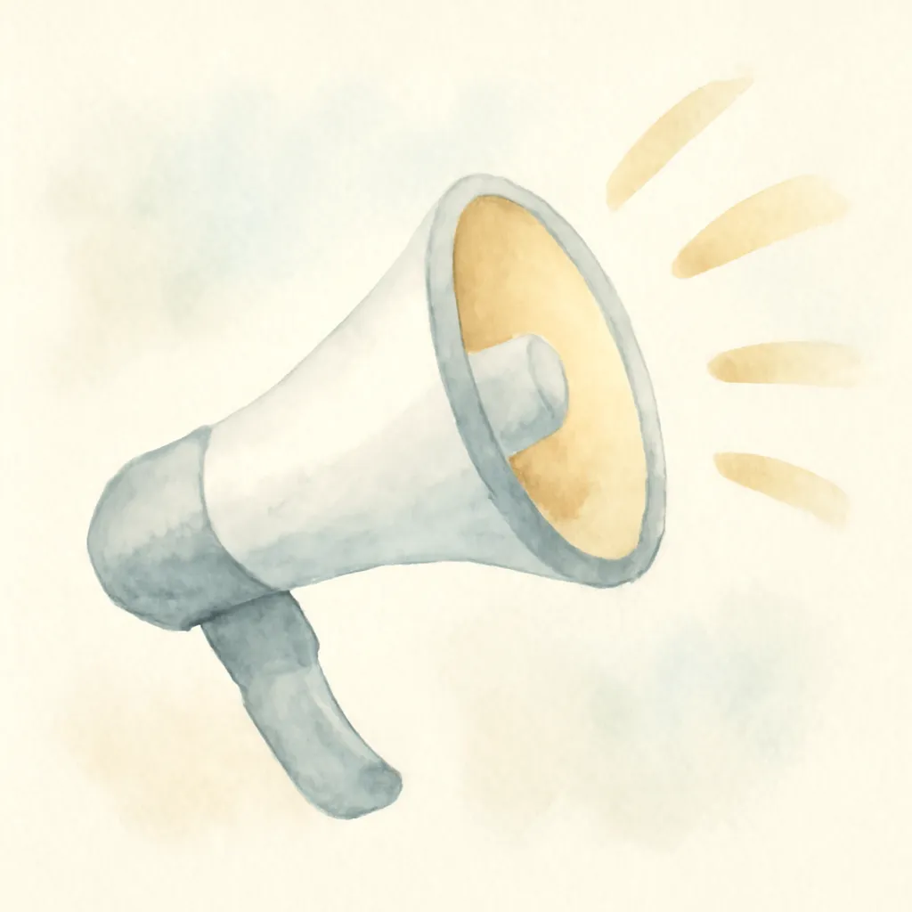 「告」のイラスト