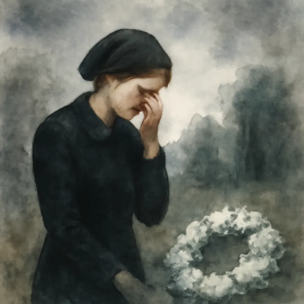 「喪」のイラスト