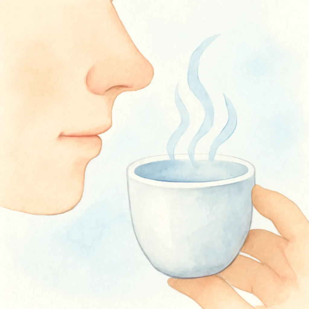 「嗅」のイラスト