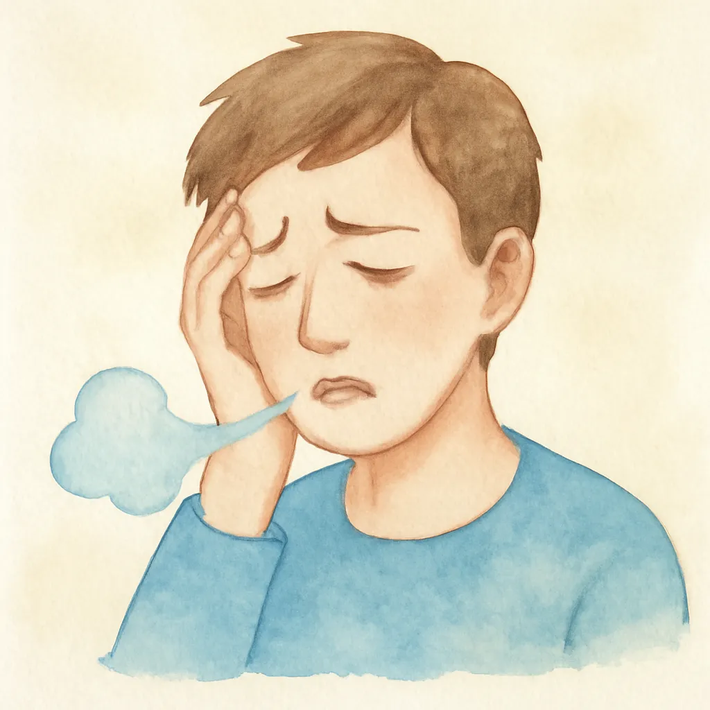 「嘆」のイラスト