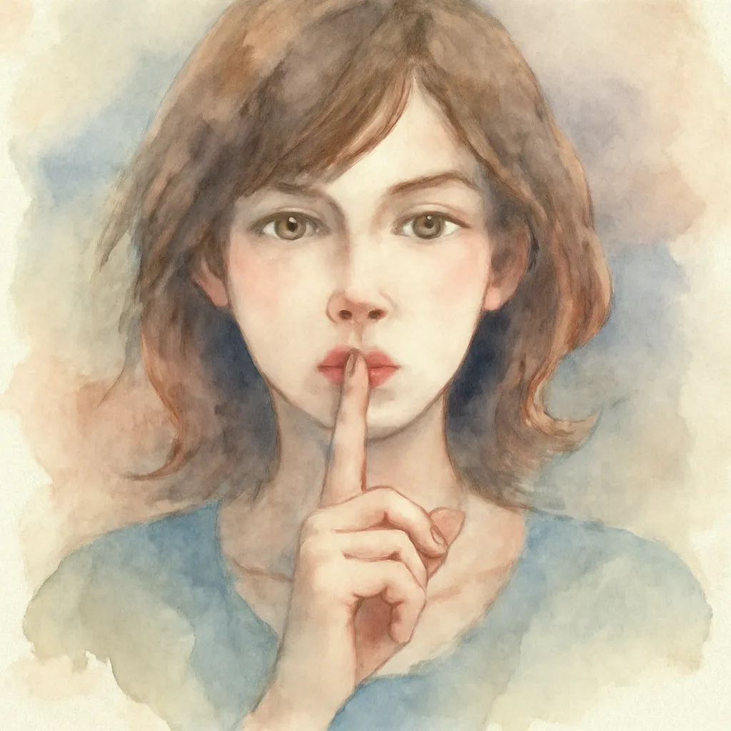 「嘘」のイラスト