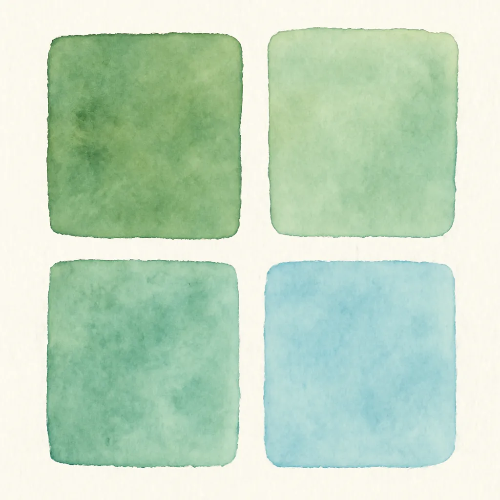 「四」のイラスト