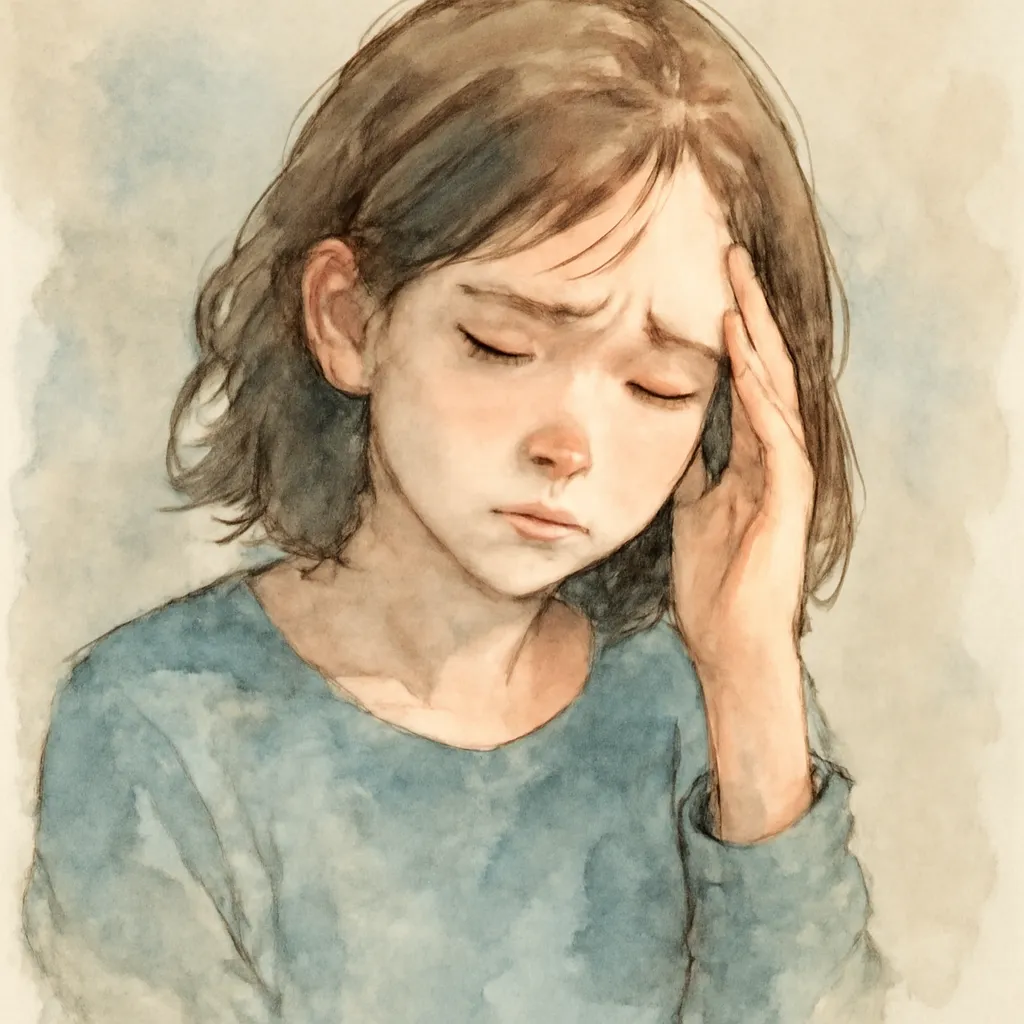 「困」のイラスト