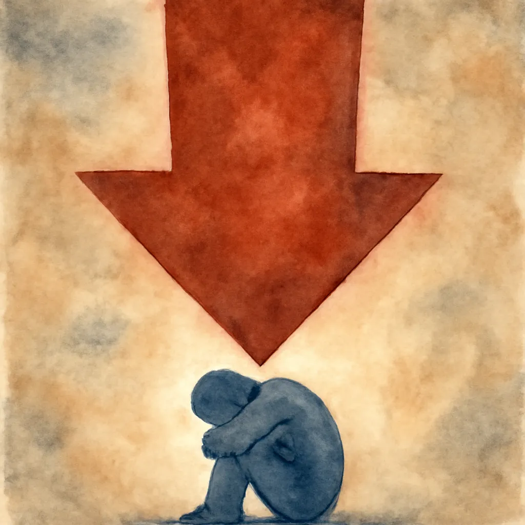 「圧」のイラスト