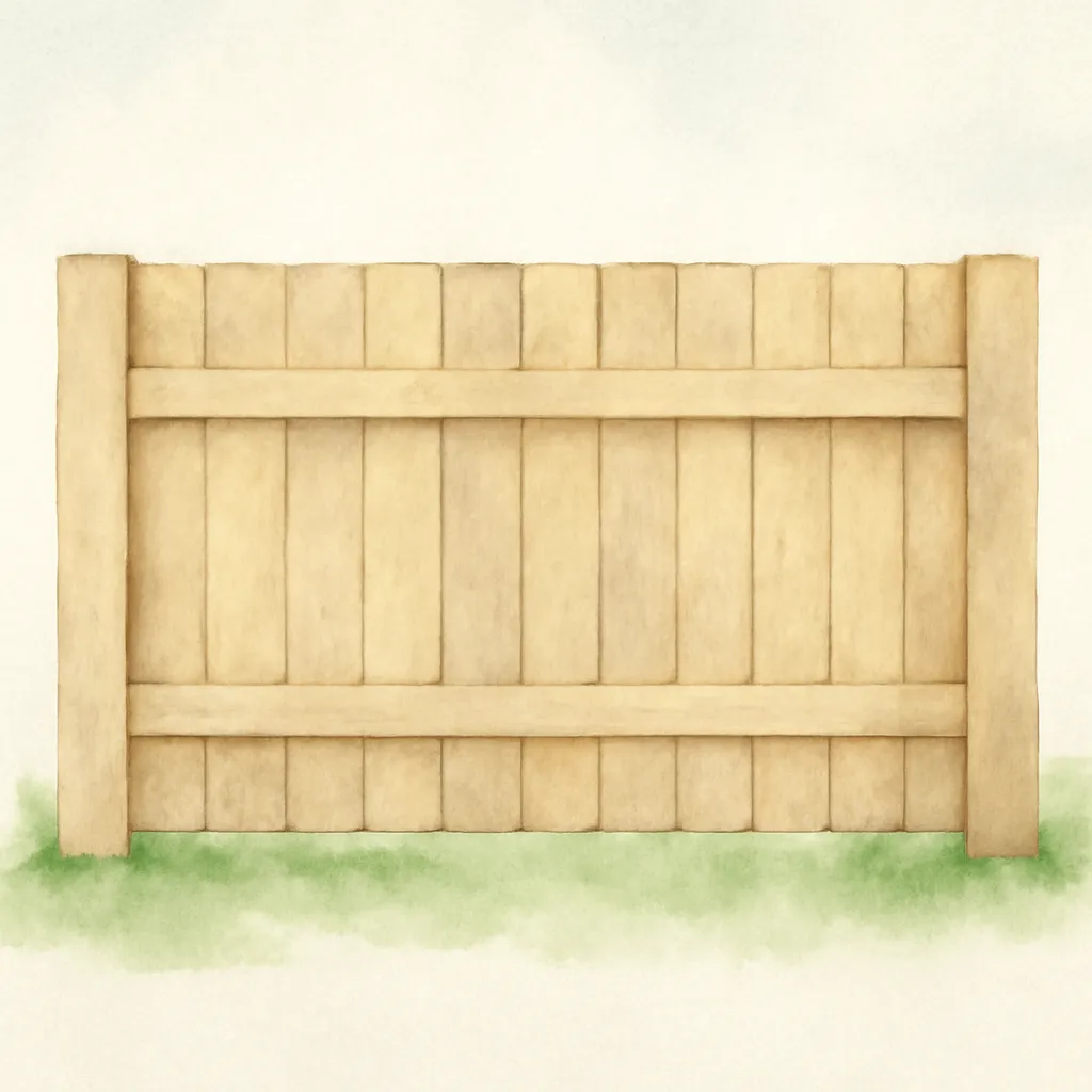 「垣」のイラスト