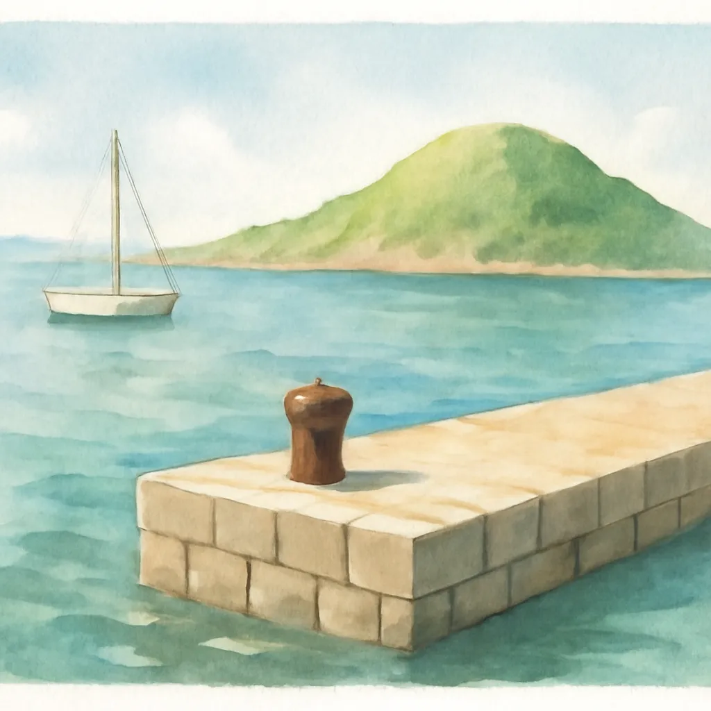 「埠」のイラスト