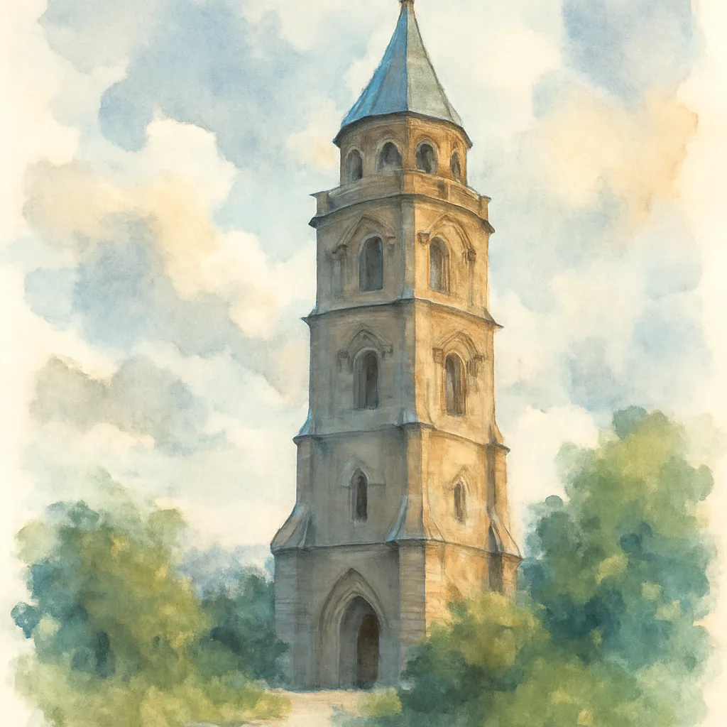 「塔」のイラスト