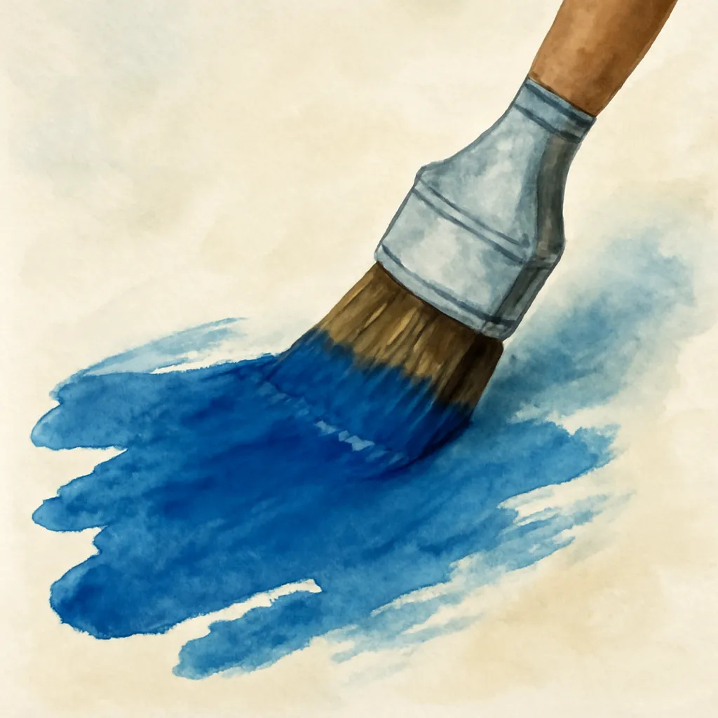 「塗」のイラスト