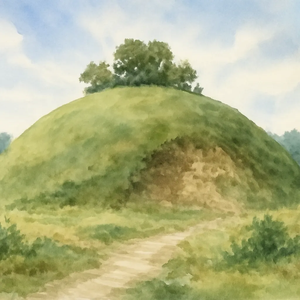 「塚」のイラスト