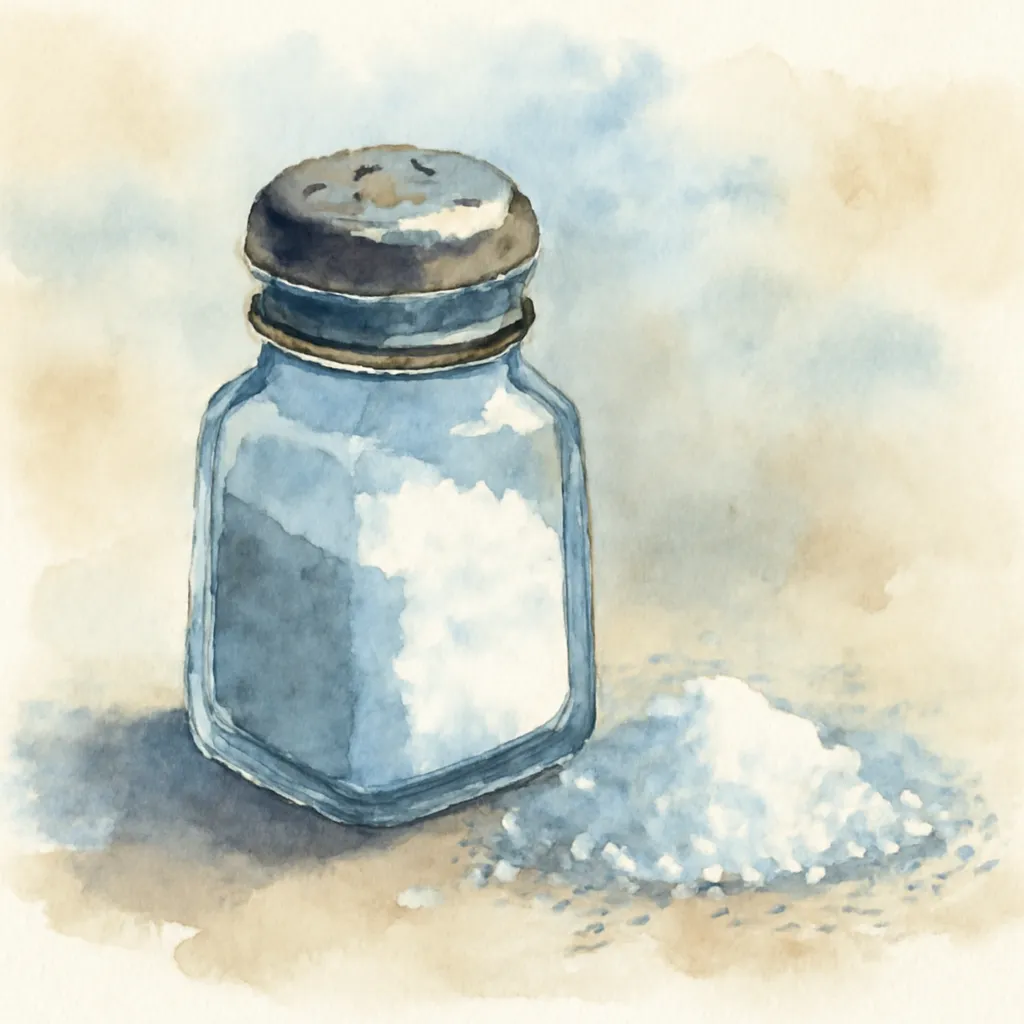 「塩」のイラスト