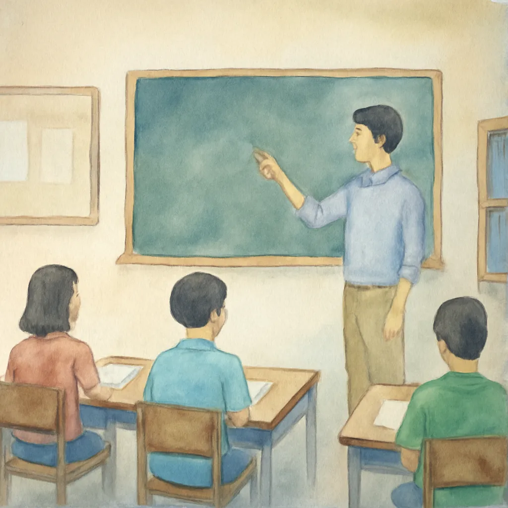 「塾」のイラスト