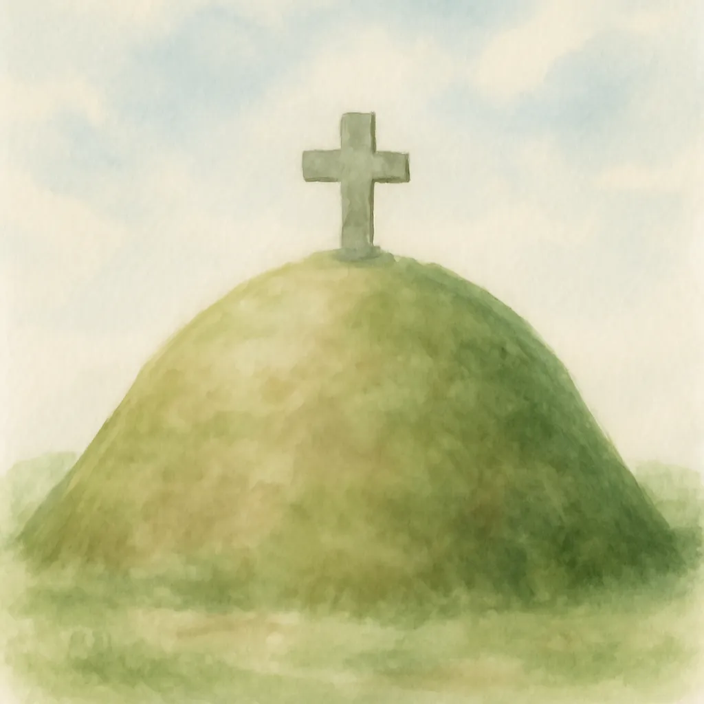 「墳」のイラスト