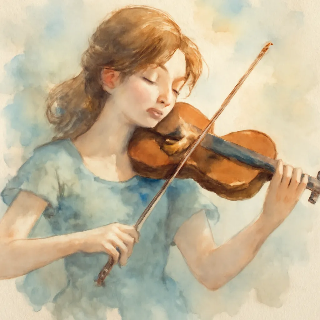 「奏」のイラスト