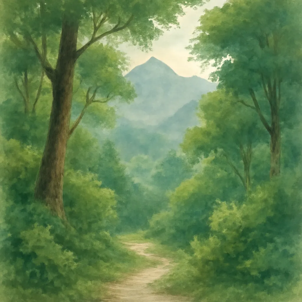 「奥」のイラスト