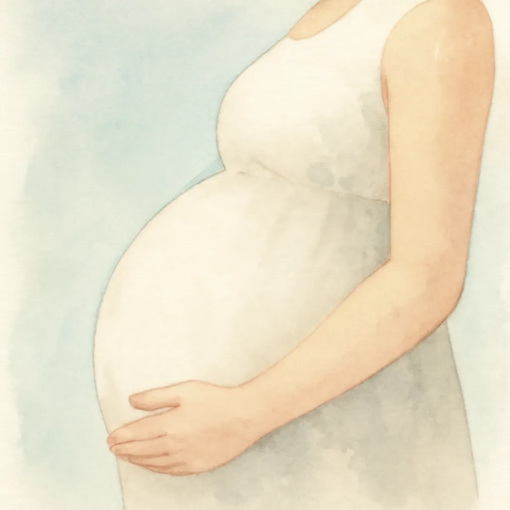 「妊」のイラスト