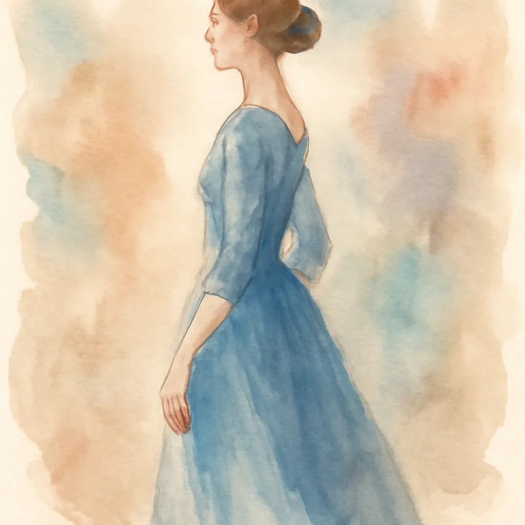 「姿」のイラスト