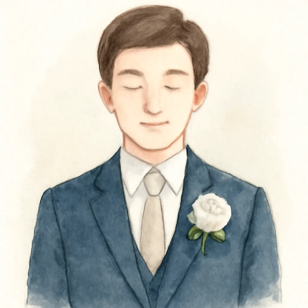 「婿」のイラスト