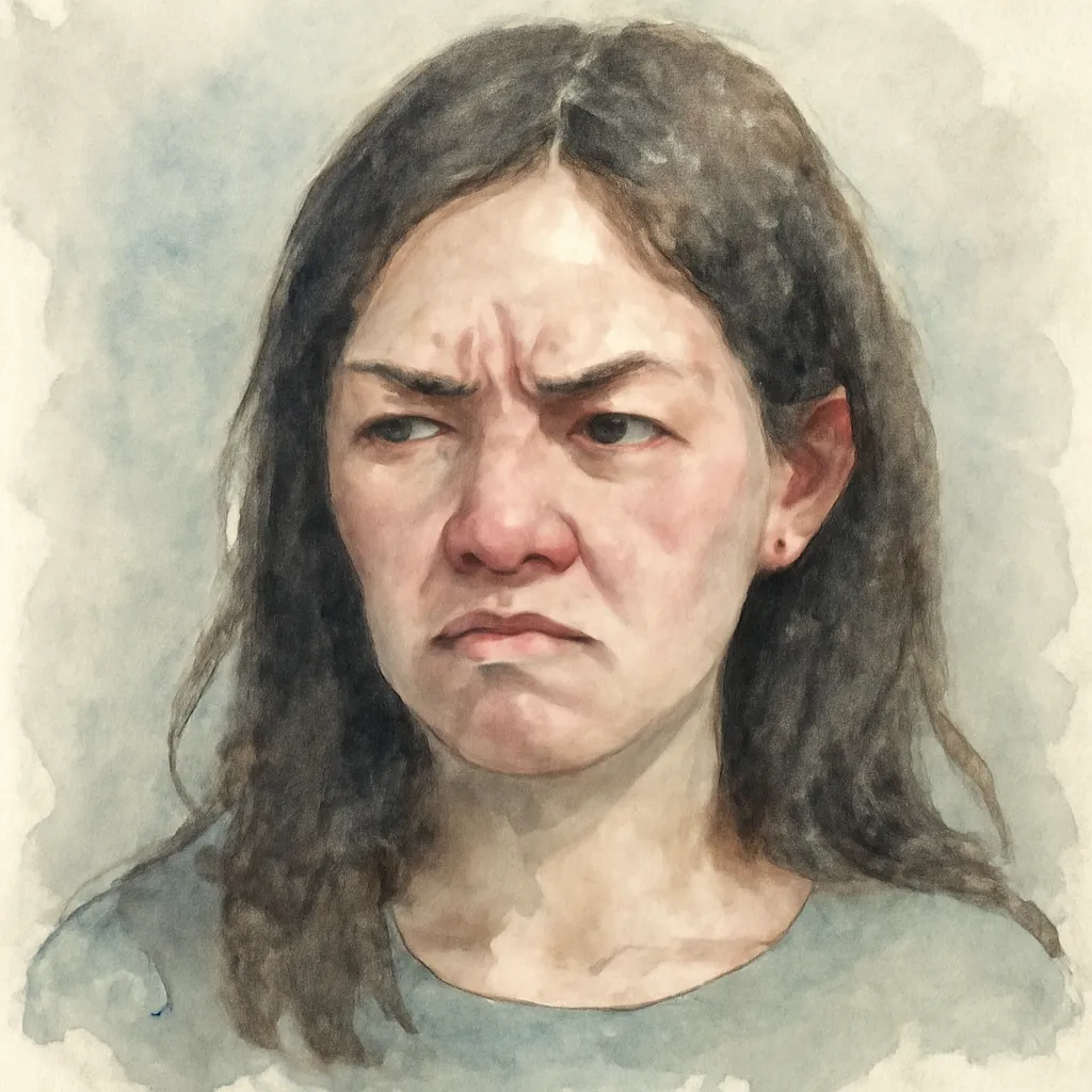 「嫌」のイラスト