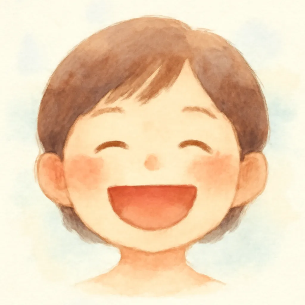 「嬉」のイラスト