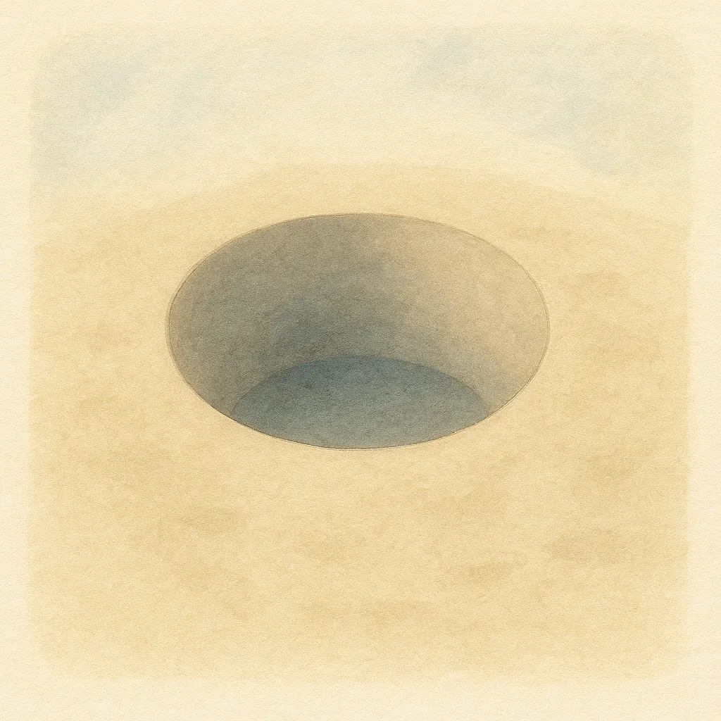 「孔」のイラスト