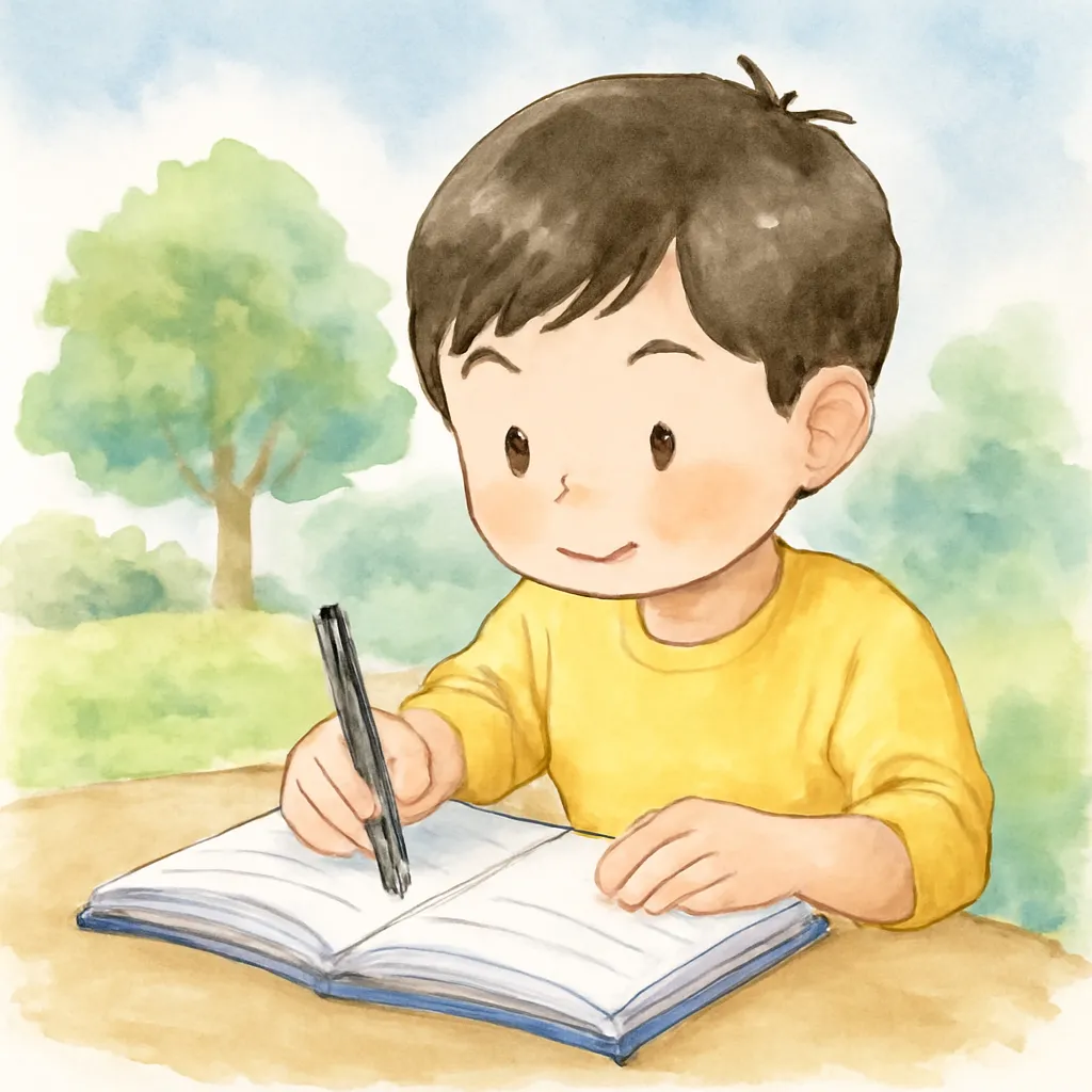 「字」のイラスト