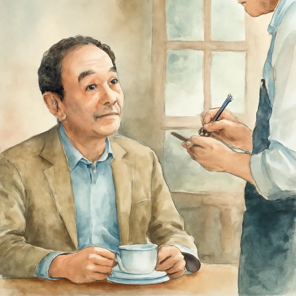 「客」のイラスト