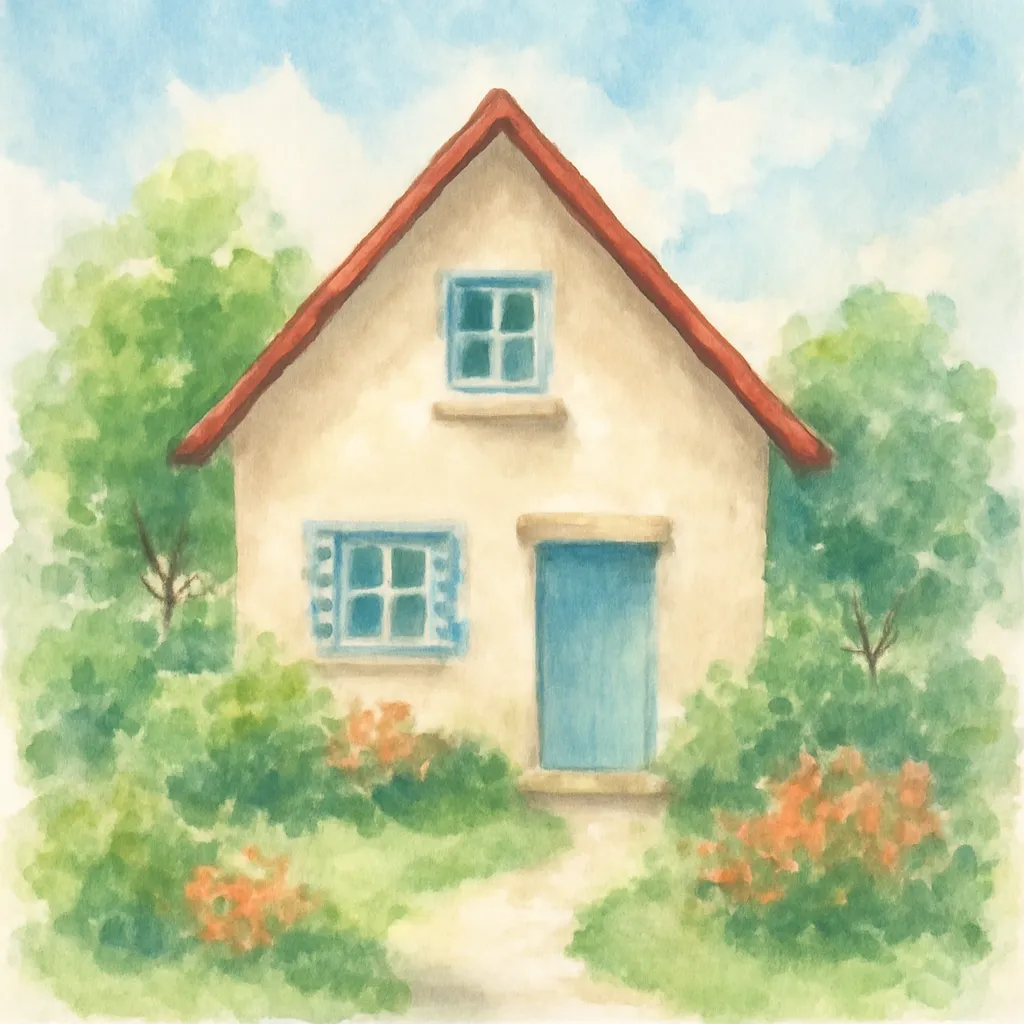 「家」のイラスト