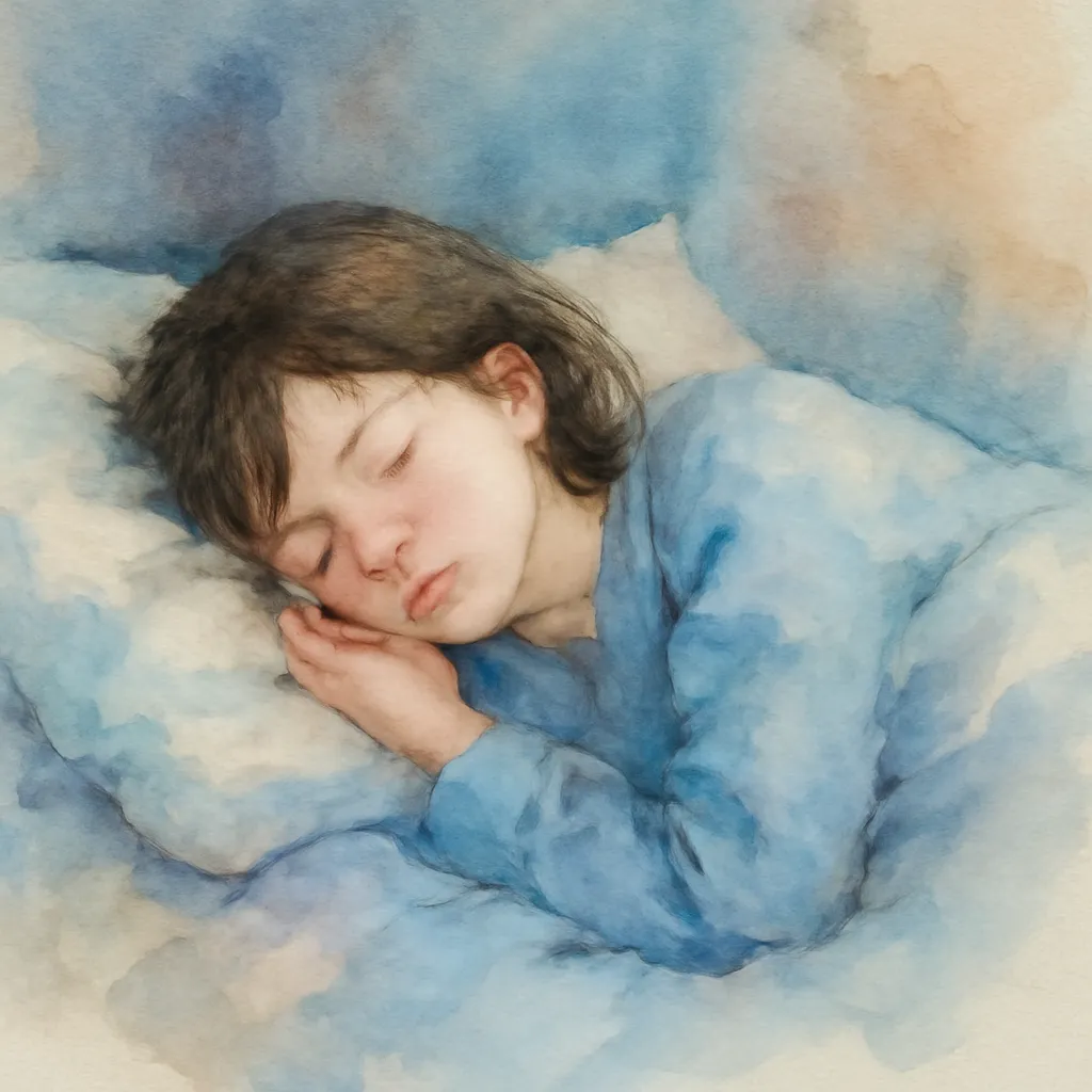 「寝」のイラスト