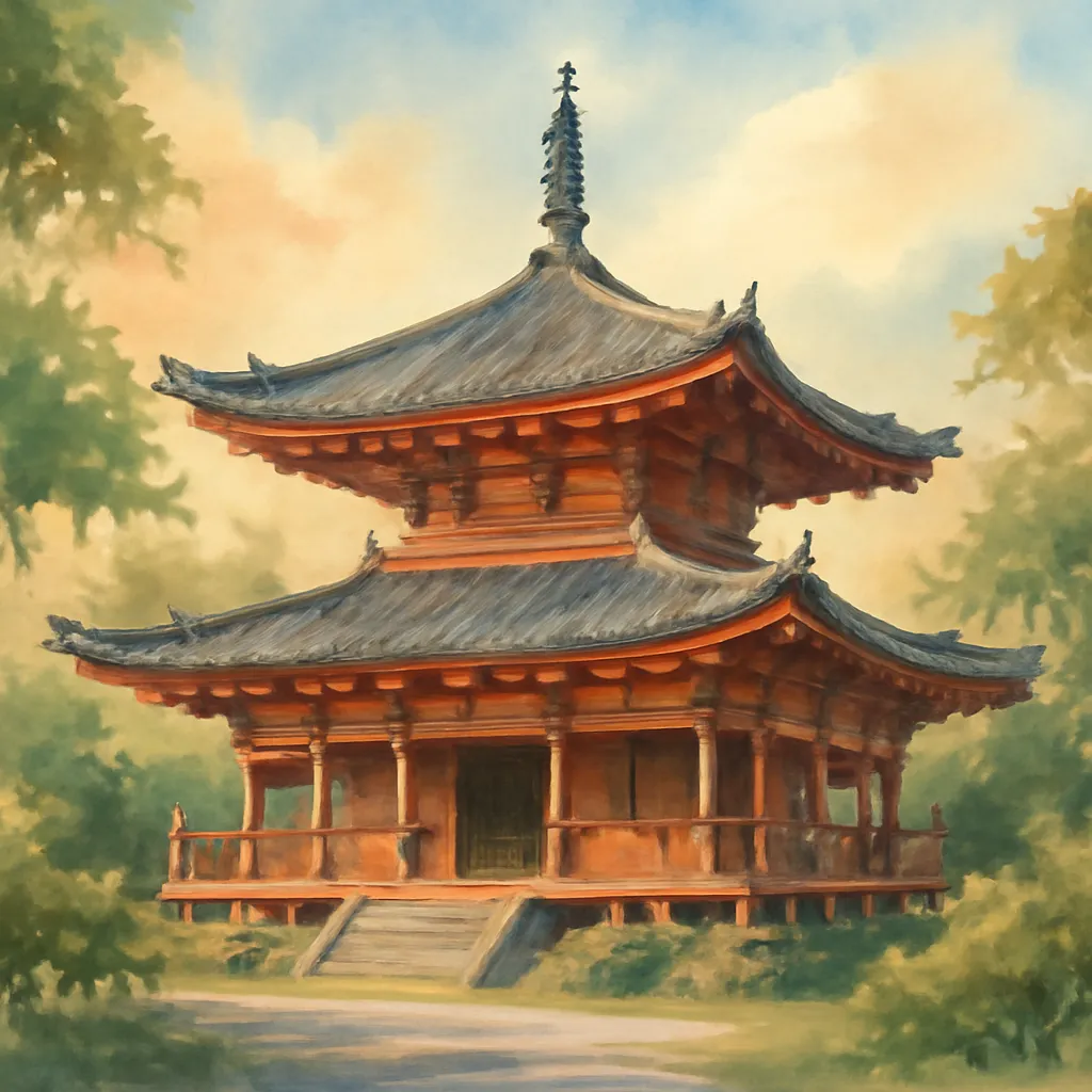 「寺」のイラスト